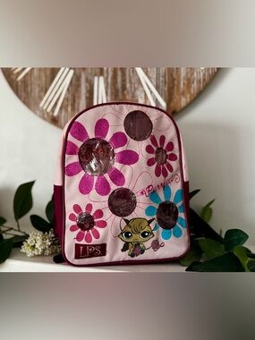 Vintage Littlest Pet Shop 🐶 🐱 2008 Mini Backpack Original Rare